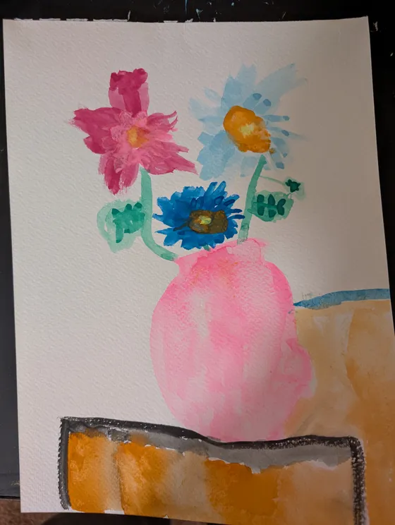 One of Felicity's paintings (6 of 6)